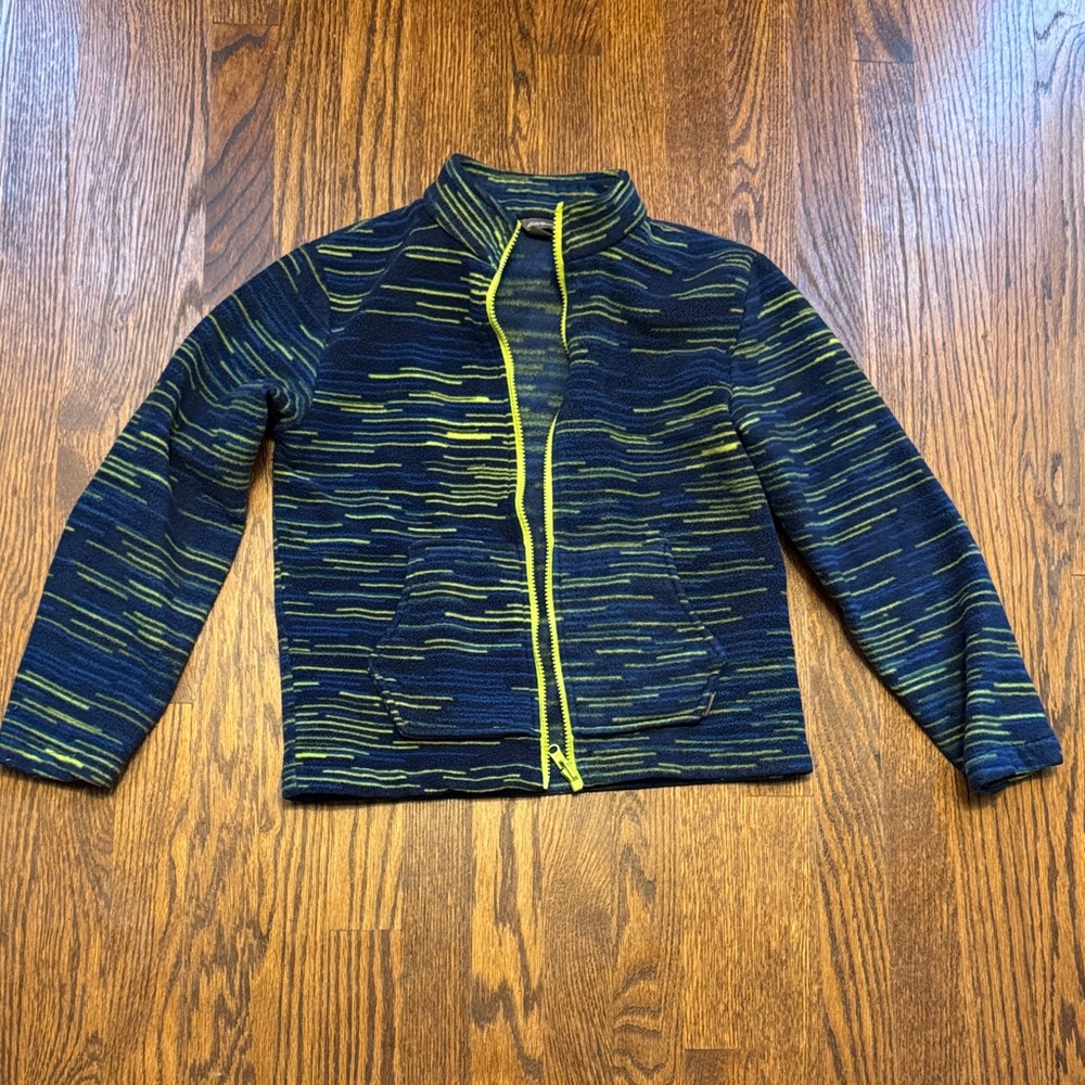 Eddie Bauer Kids Swim Rashguard in Navy and Lime